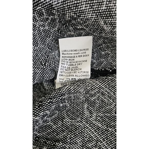 Lilo Sidonio x Molly Bracken Skirt SZ M Black White Floral Thick Stretch Ruffle - Picture 5 of 5